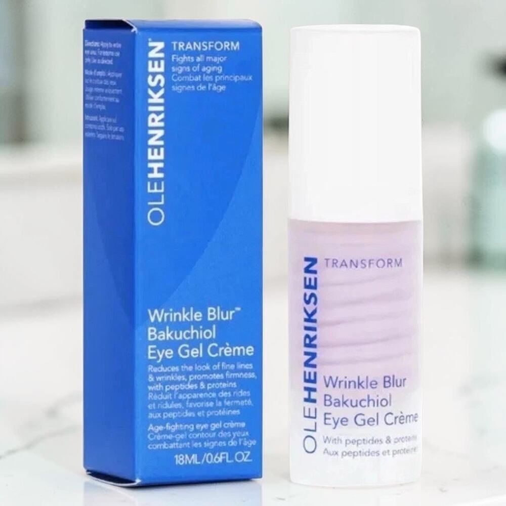 NEW Ole Henriksen Wrinkle Blur Bakuchiol Eye Gel Creme 18ml Retinol Alternative